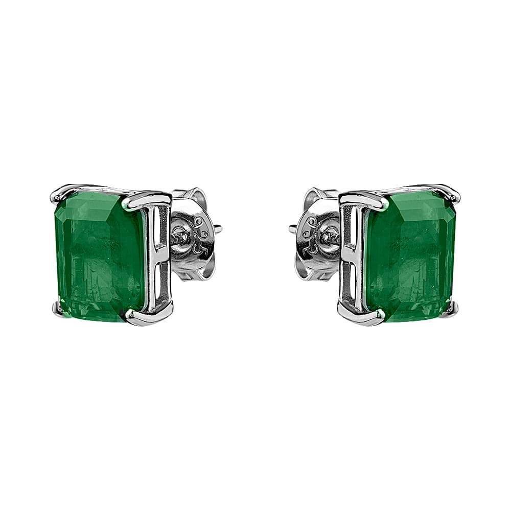 Серьги из серебра 925 с кубическим цирконием