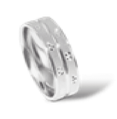 Кольцо обручальное из золота 585 без вставки