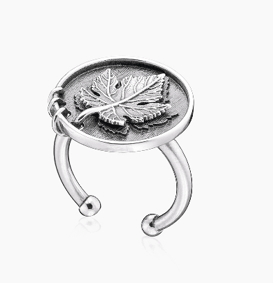 Кольцо из серебра 925 с  без вставки