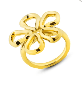 Кольцо из серебра 925 без вставки