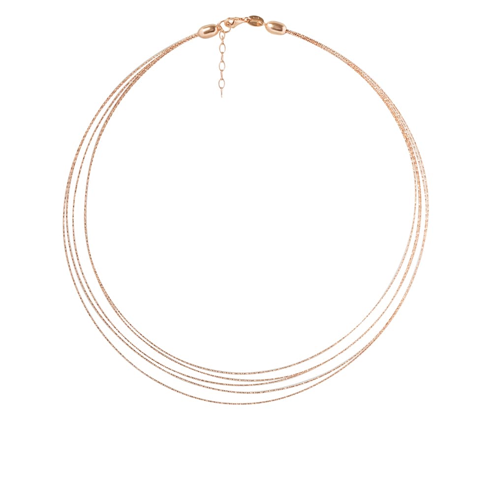 Колье из серебра 925 без вставки