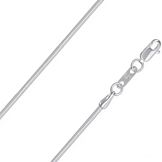 Цепь полновесная из серебра 925 без вставки