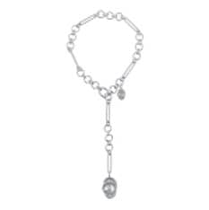 Колье из бижутерного сплава без вставки