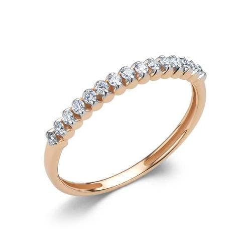 Кольцо из золота 585 с бриллиантами