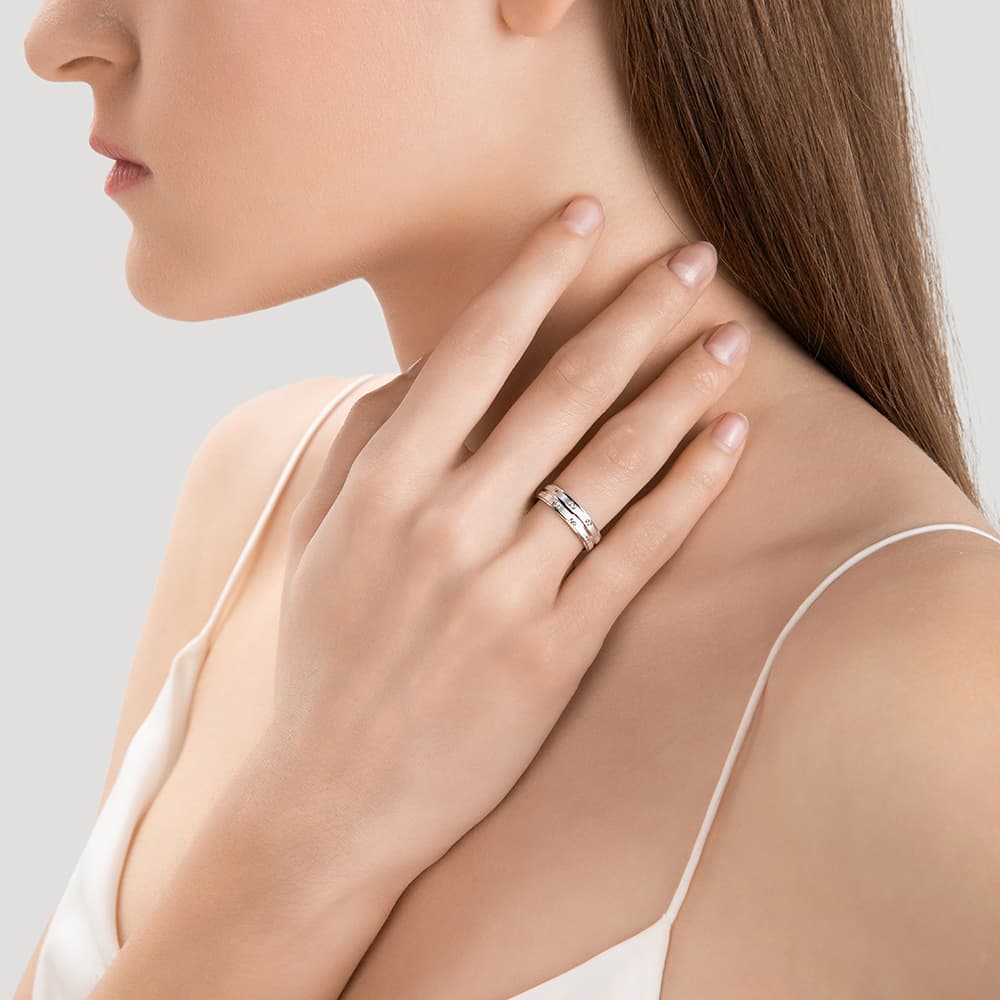 Кольцо обручальное из золота 585 без вставки