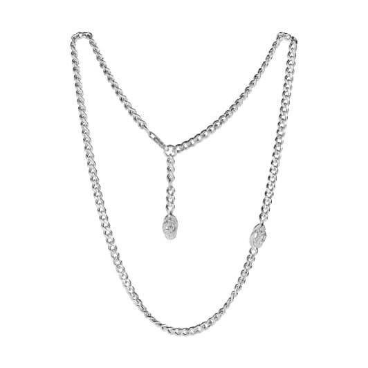 Колье из латуни без вставки