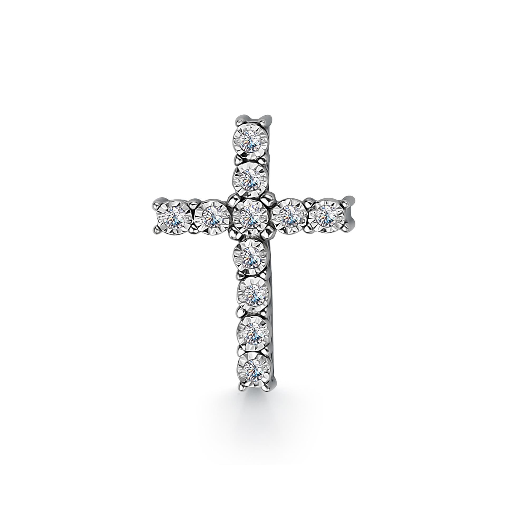 Подвеска из золота 585 с бриллиантом