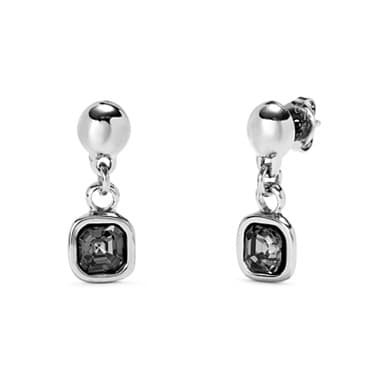 Серьги из бижутерный сплава с кристаллами swarovski