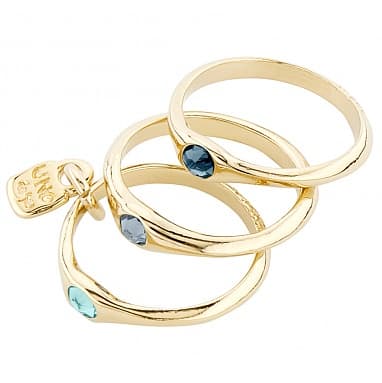 Кольцо из бижутерный сплава с кристаллами swarovski