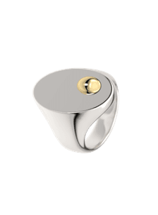 Кольцо из латуни без вставки