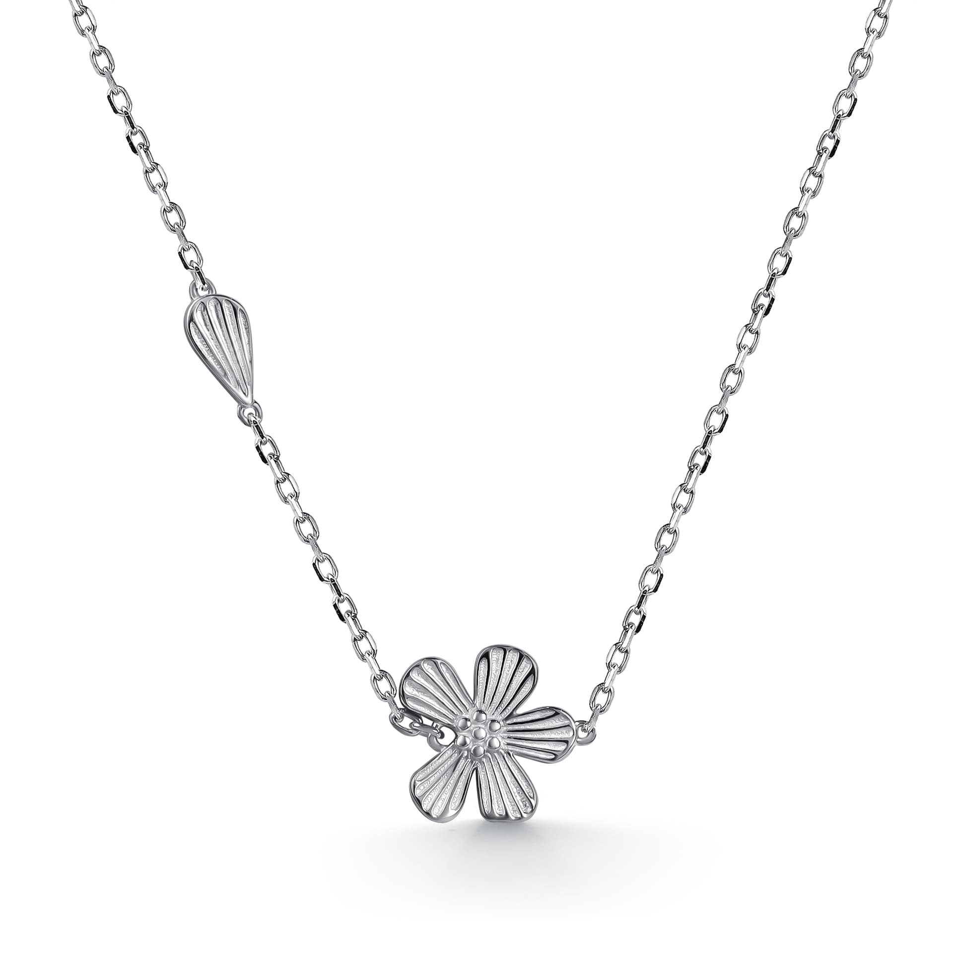 Колье из серебра 925 без вставки