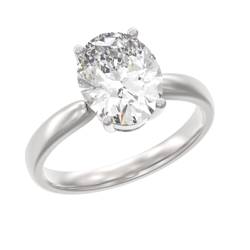 Кольцо из серебра 925 с фианит