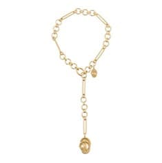 Колье из бижутерного сплава без вставки