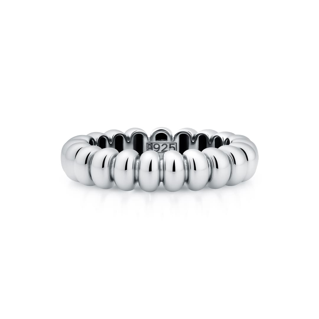 Кольцо из серебра 925 без вставки