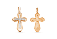 Подвеска из золота 585 без вставки