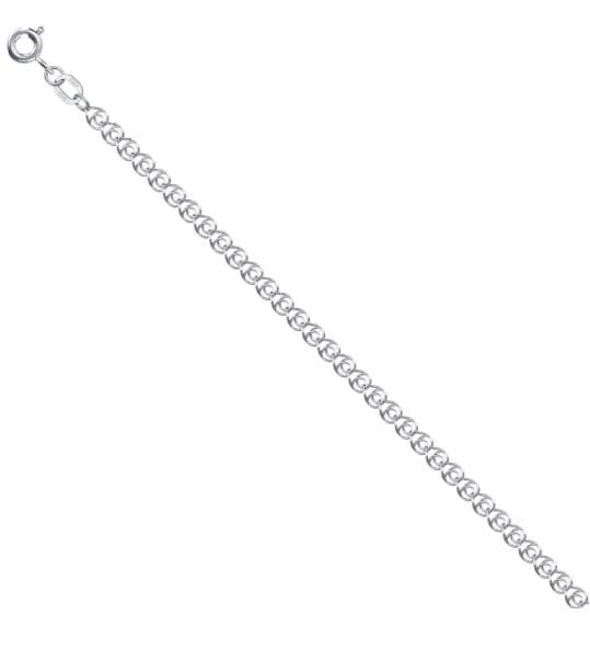 Цепь полновесная из серебра 925 без вставки