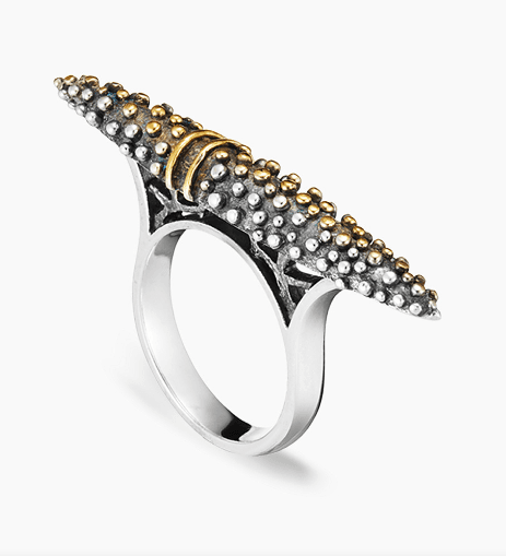 Кольцо из серебра 925 с  без вставки