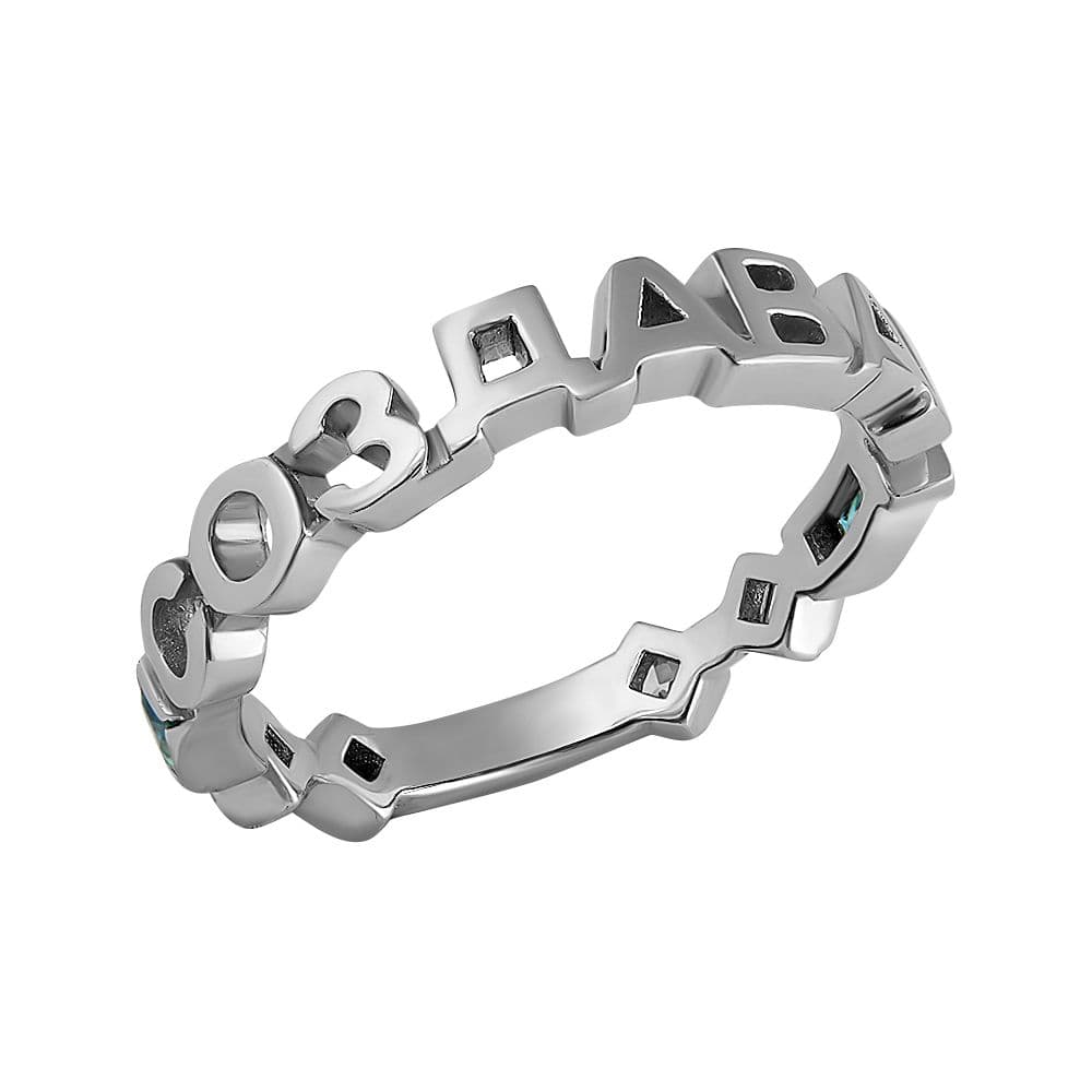 Кольцо из серебра без вставки