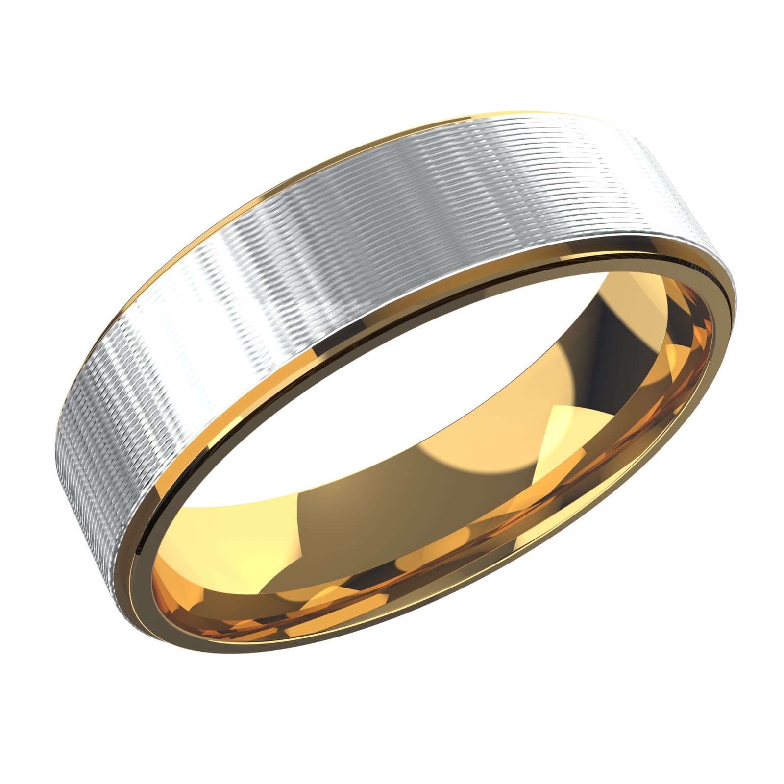 Кольцо обручальное из золота 585 без вставки