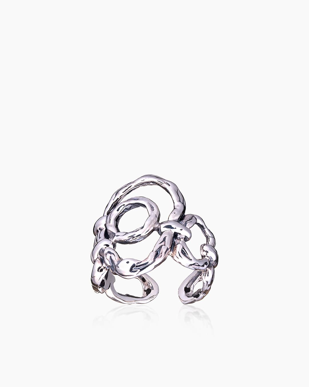 Кольцо из серебра 925 с  без вставки