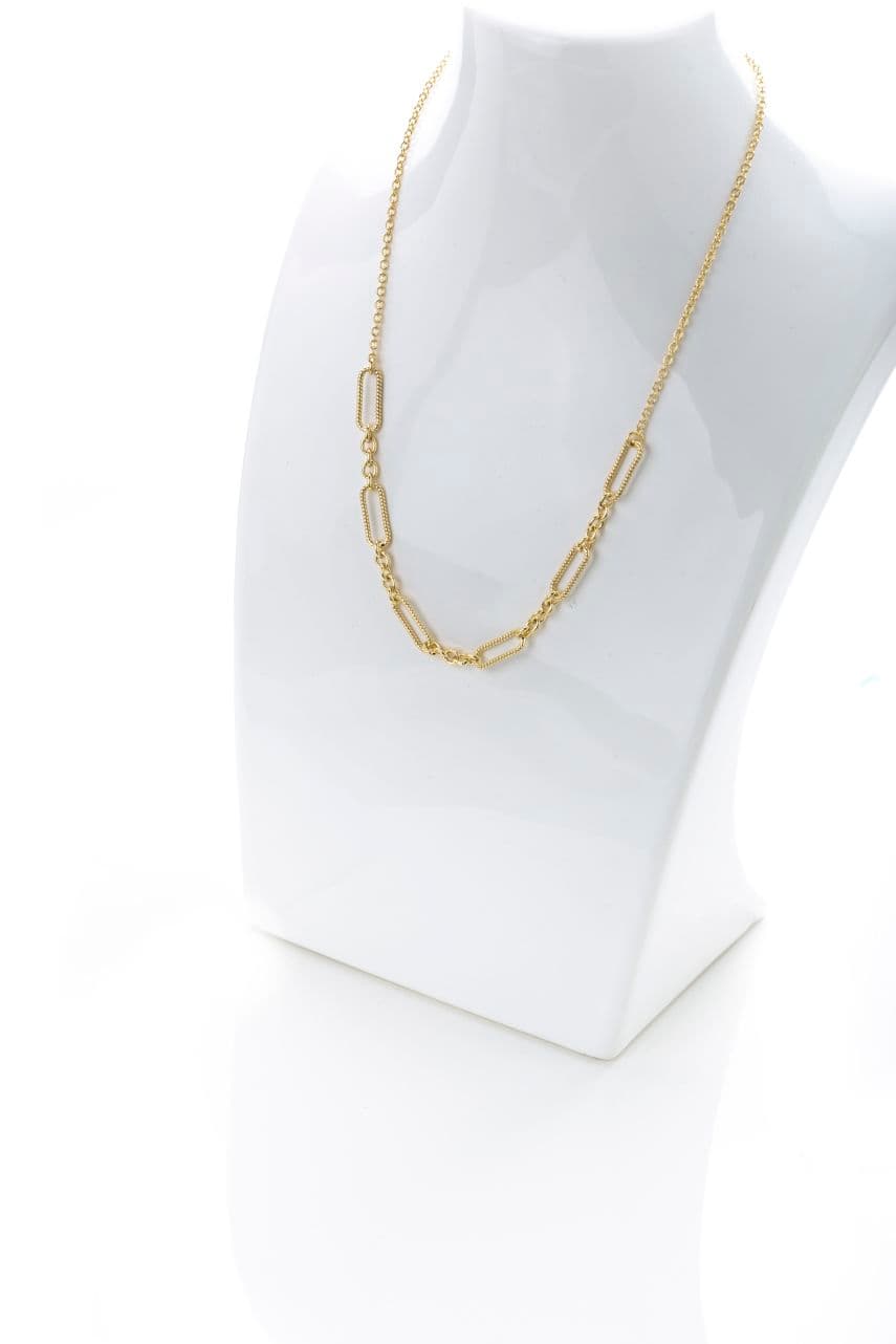 Колье из серебра без вставки