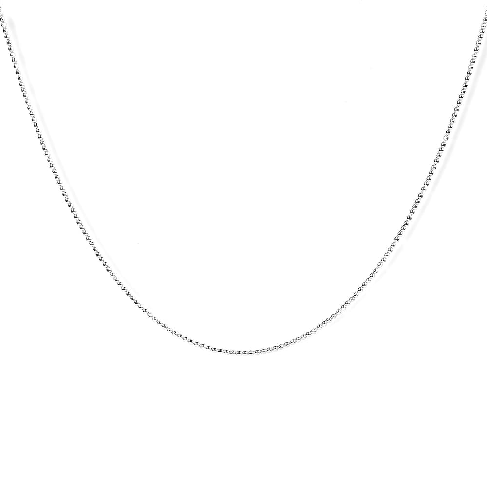 Колье из серебра без вставки