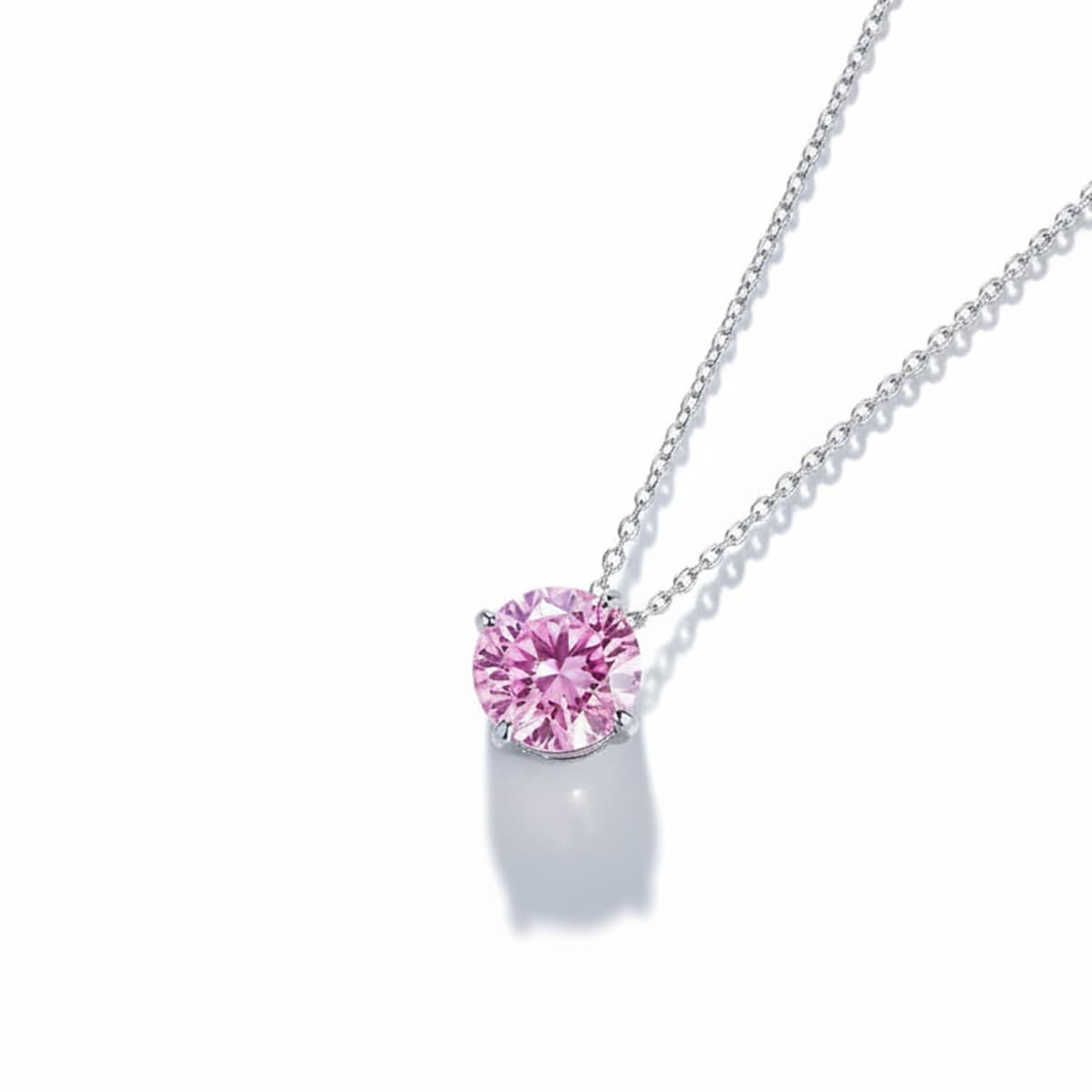 Колье из серебра 925 с кубическим цирконием