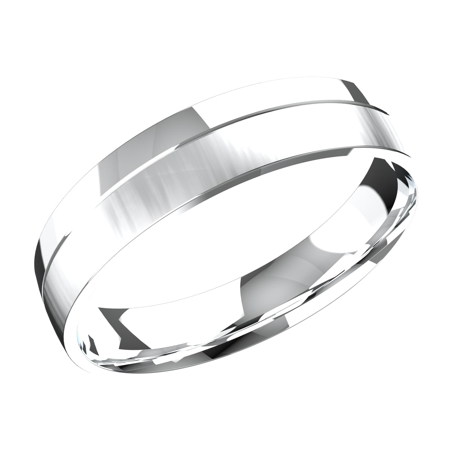 Кольцо обручальное из золота 585 без вставки