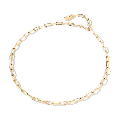 Колье из стали без вставки