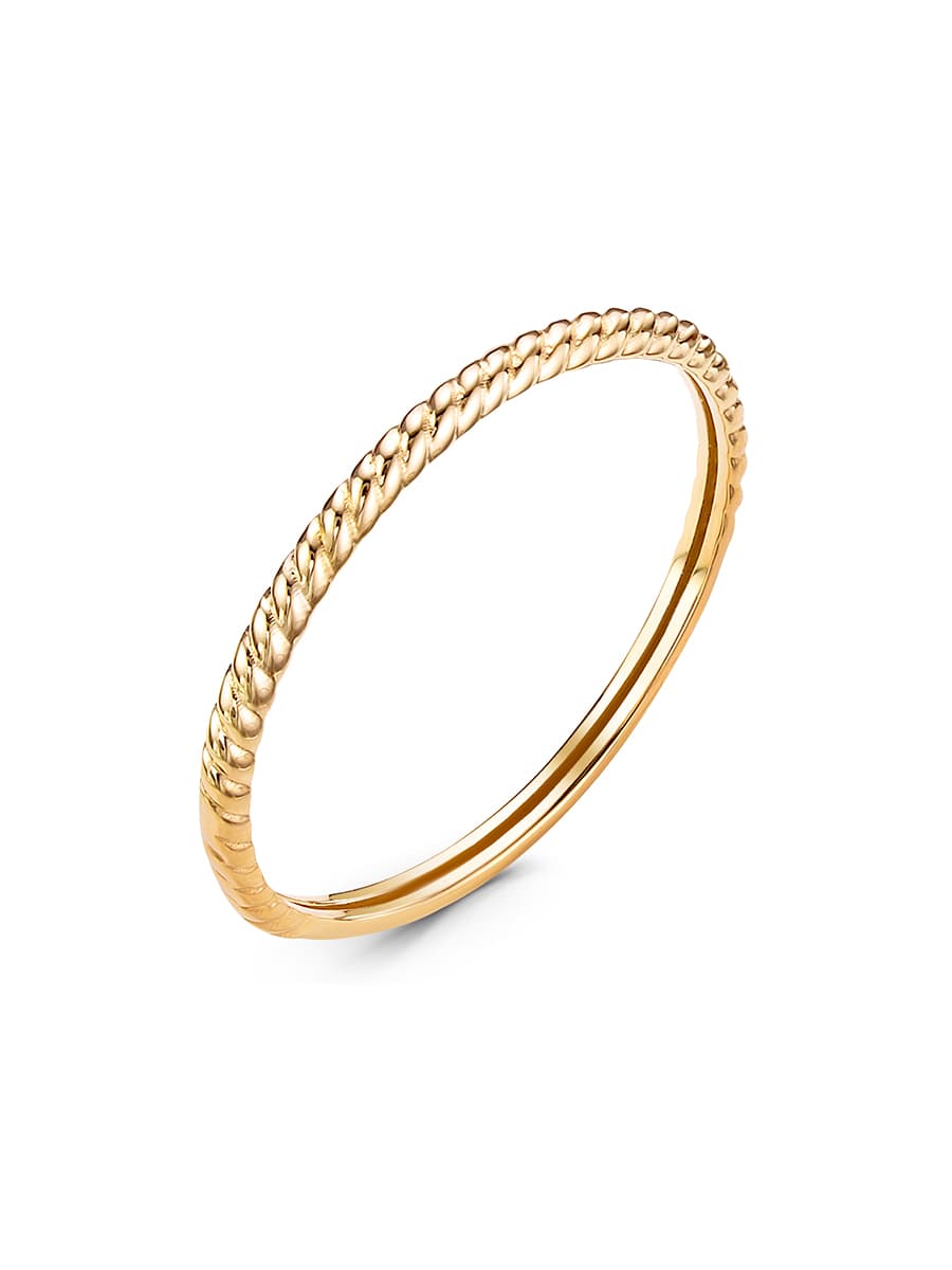 Кольцо из золота 585 без вставки