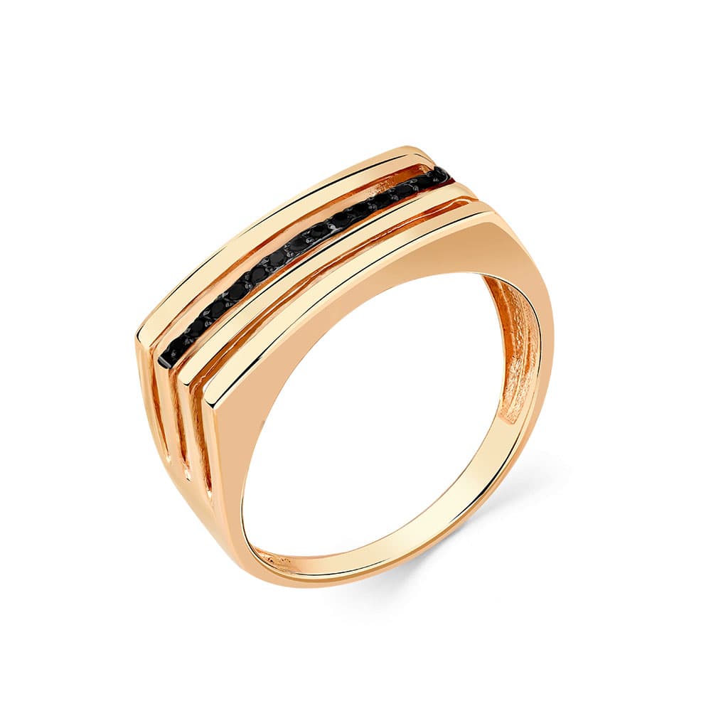 Кольцо из золота 585 с  фианит