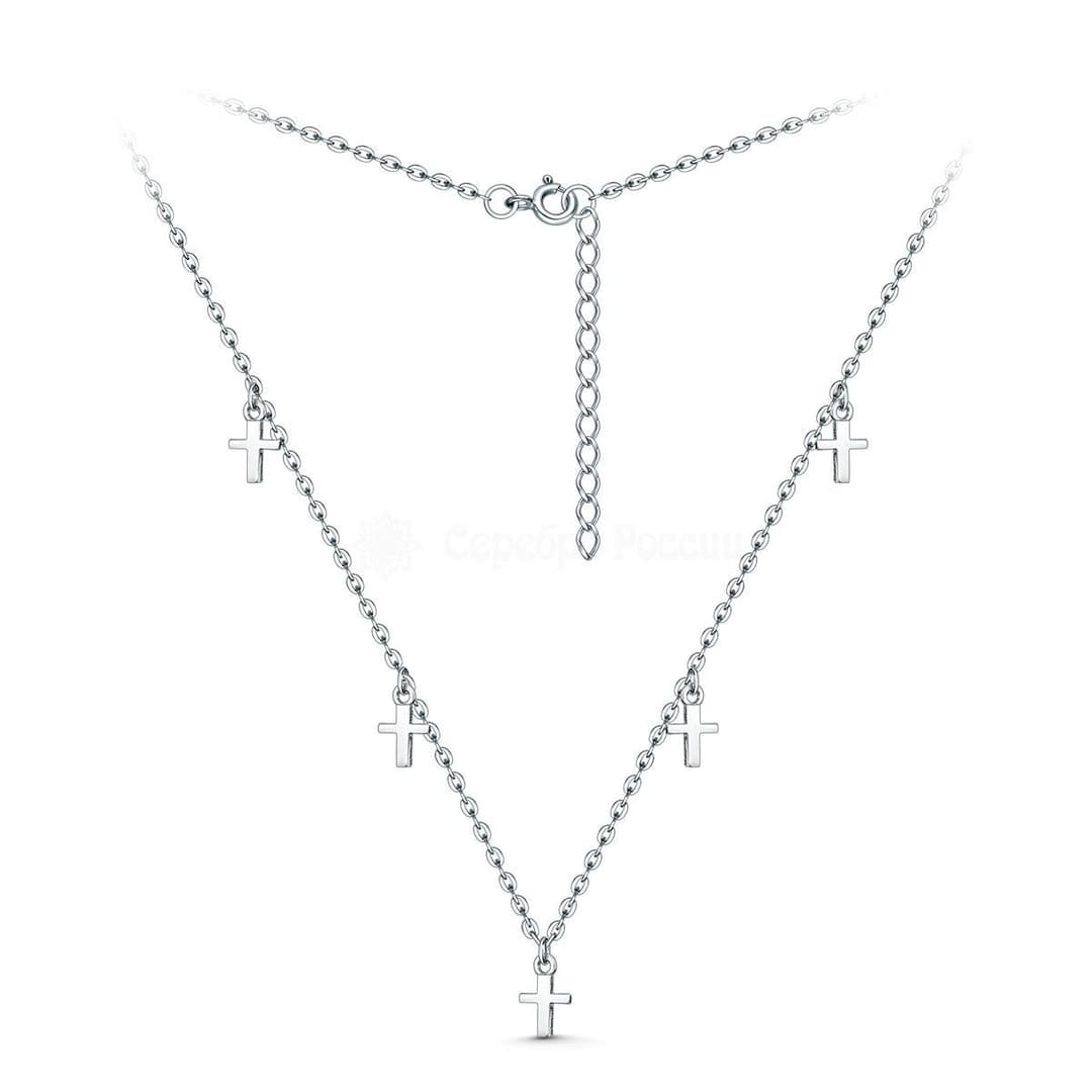 Колье из серебра 925  без вставки