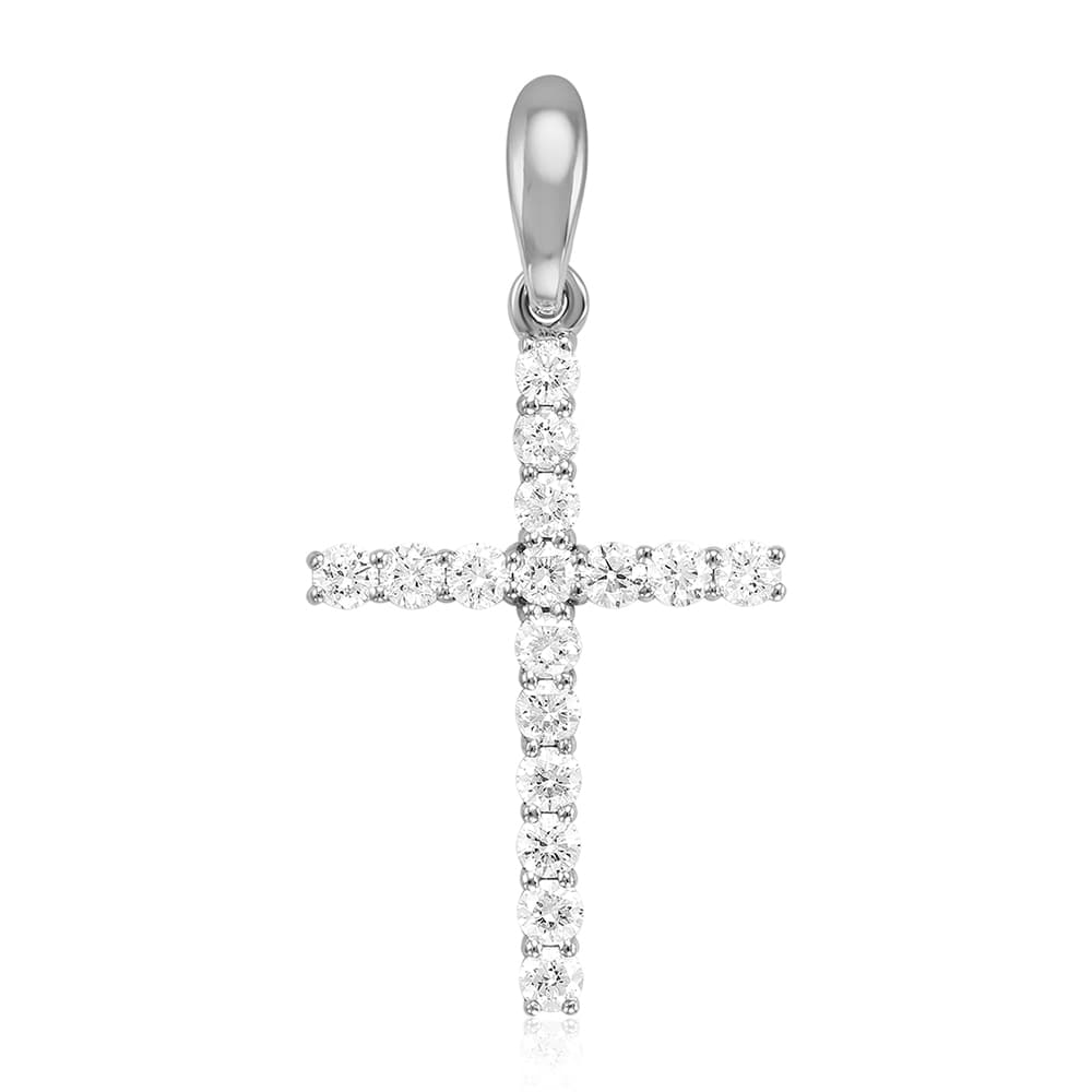 Подвеска из золота 585 с бриллиантом