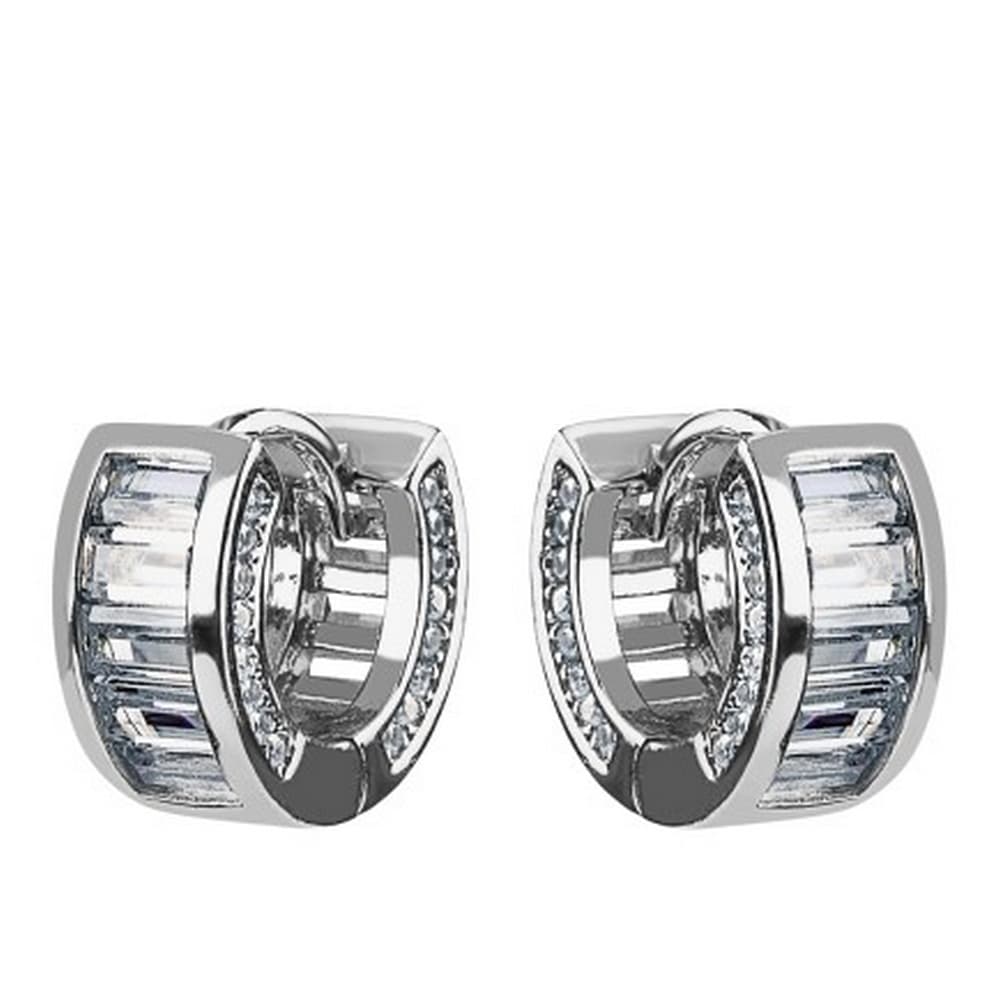 Серьги из серебра 925 с кубическим цирконием