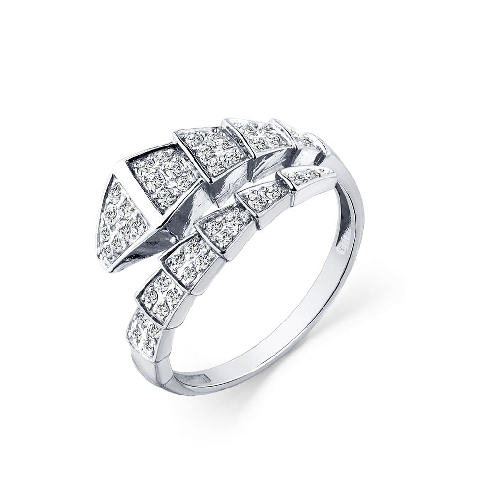 Кольцо из золота 585 с фианит