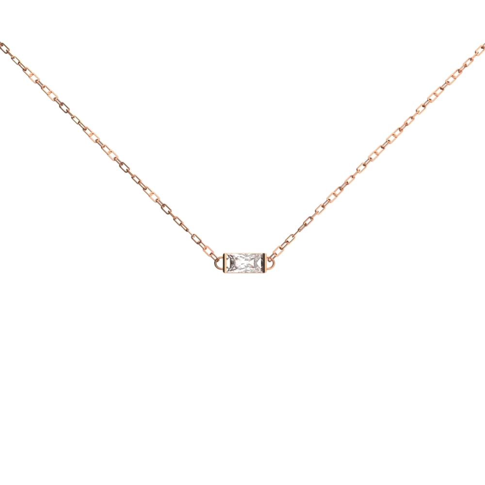 Колье из золота 585 с фианит