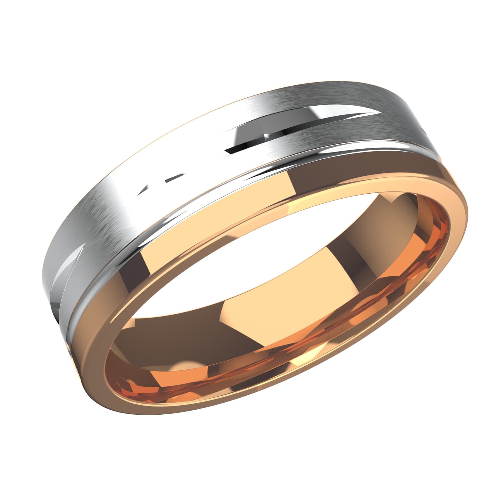 Кольцо обручальное из золота 585 без вставки