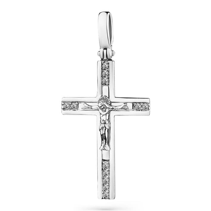 Подвеска из золота 585 с бриллиантом