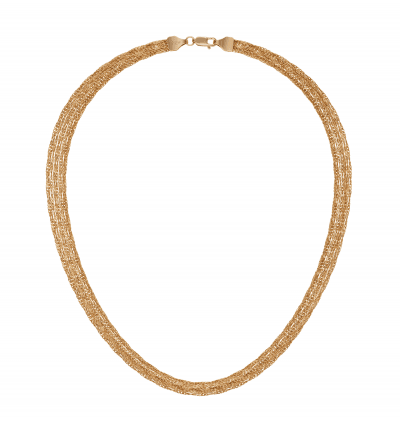 Колье из золота без вставки