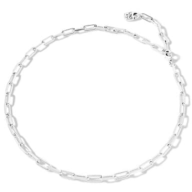 Колье из стали без вставки