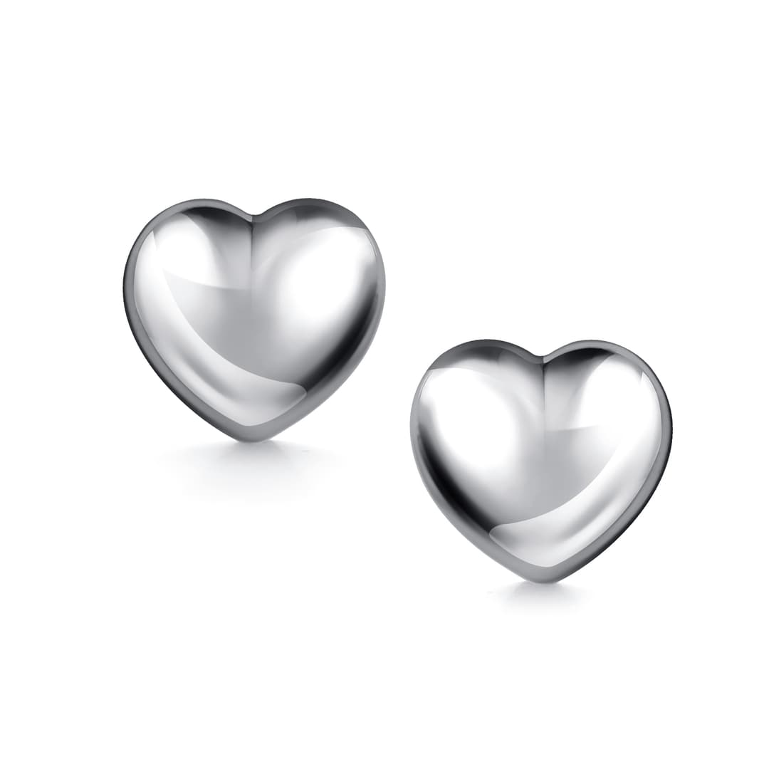 Серьги из серебра 925 без вставки