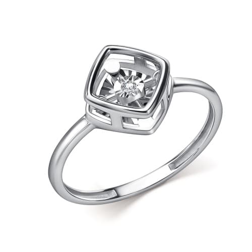 Кольцо из золота 585 с бриллиантами