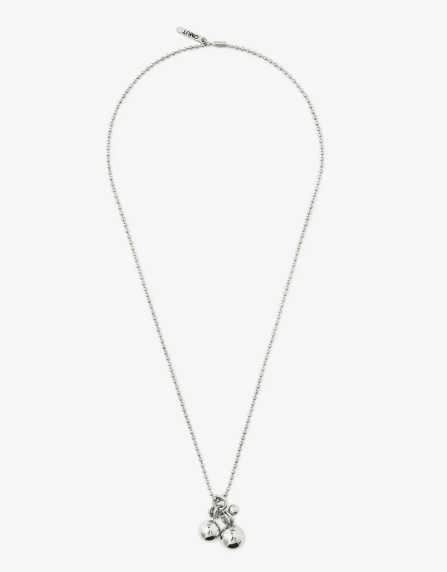 Колье из стали без вставки