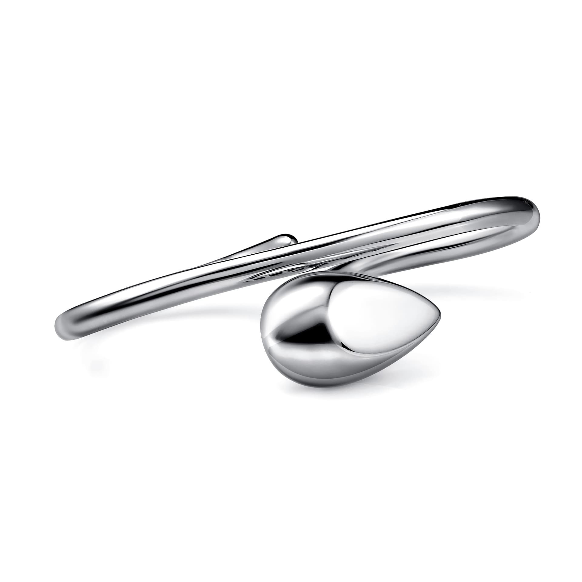 Кольцо из серебра 925 без вставки