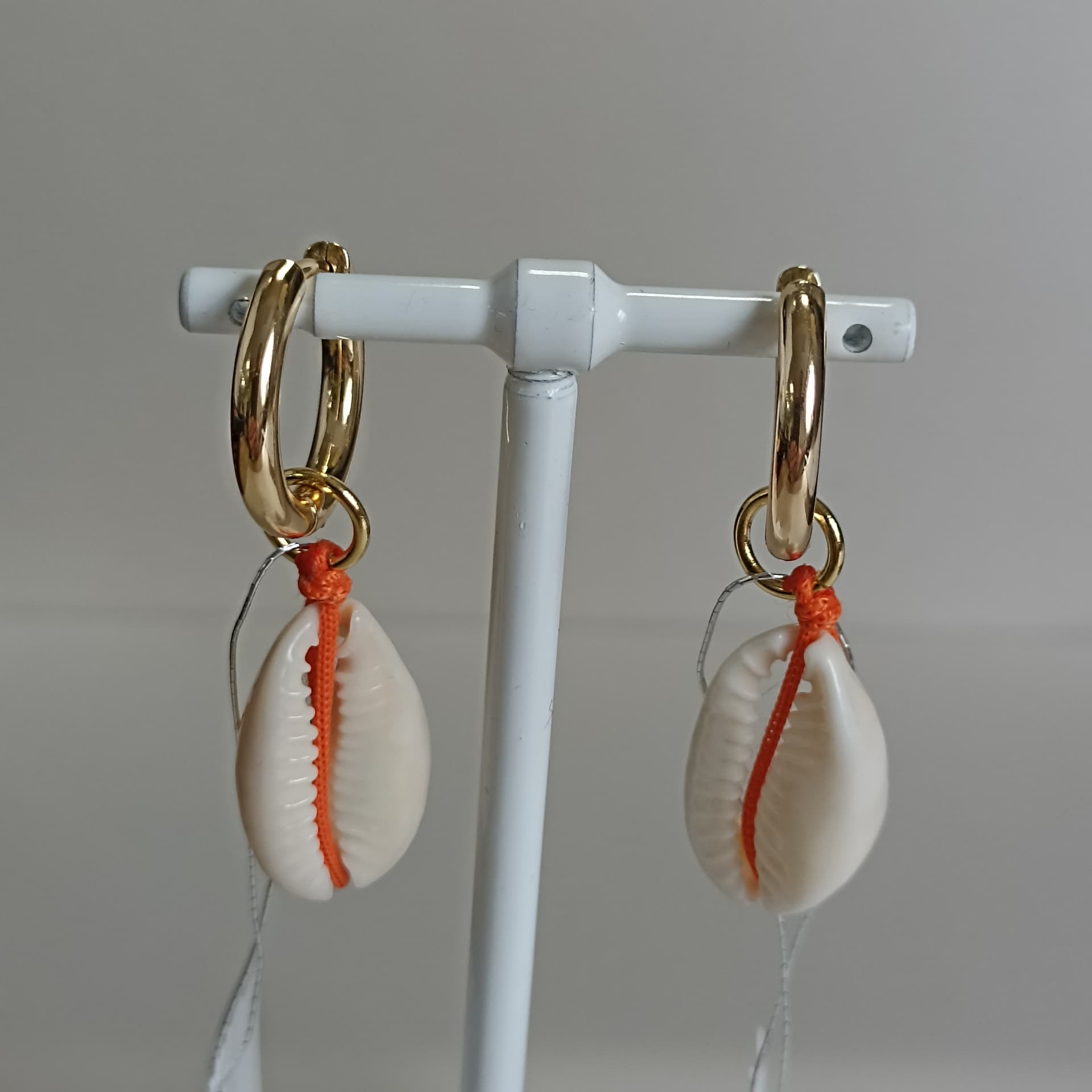 Серьги из стали с прочим