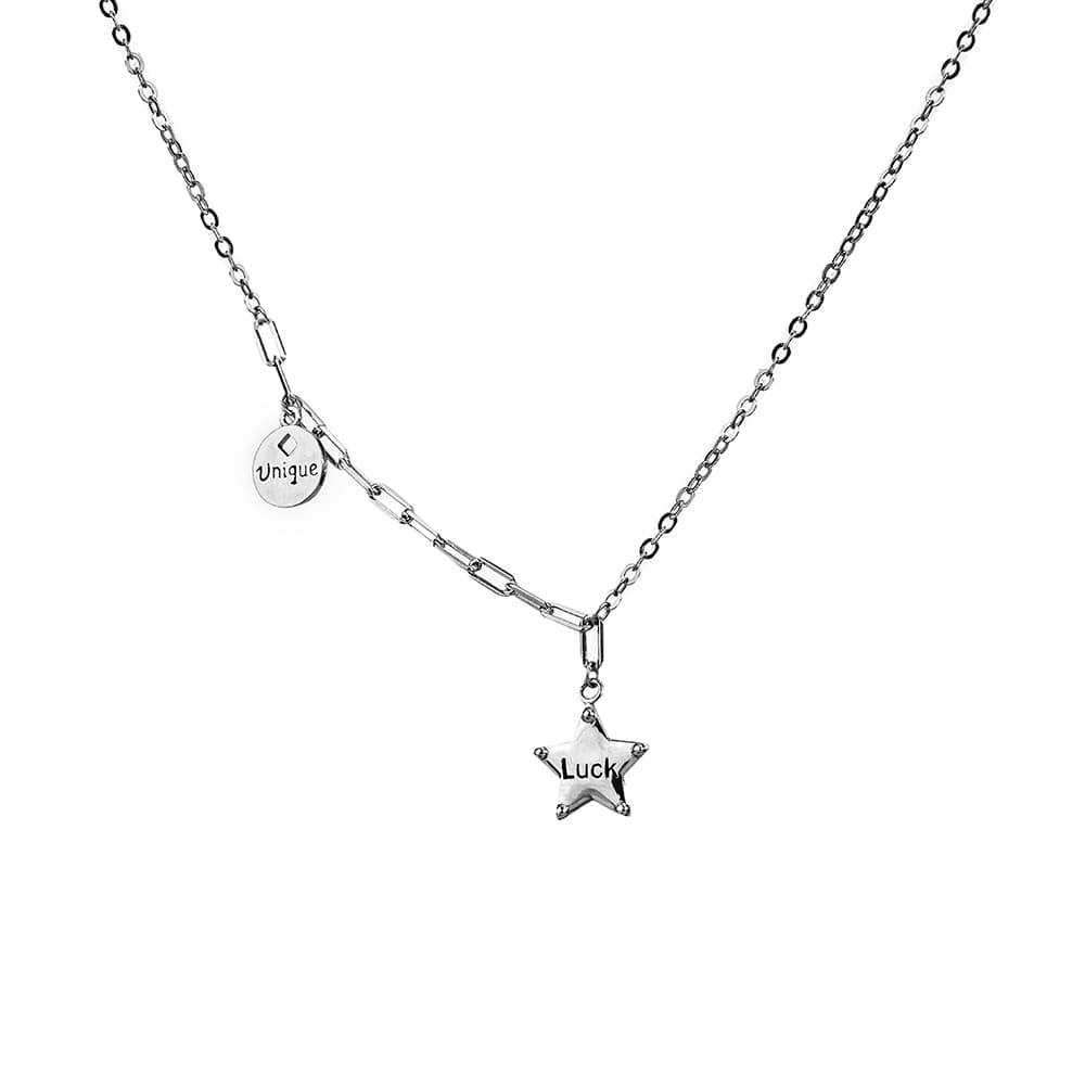 Колье из серебра 925 без вставки