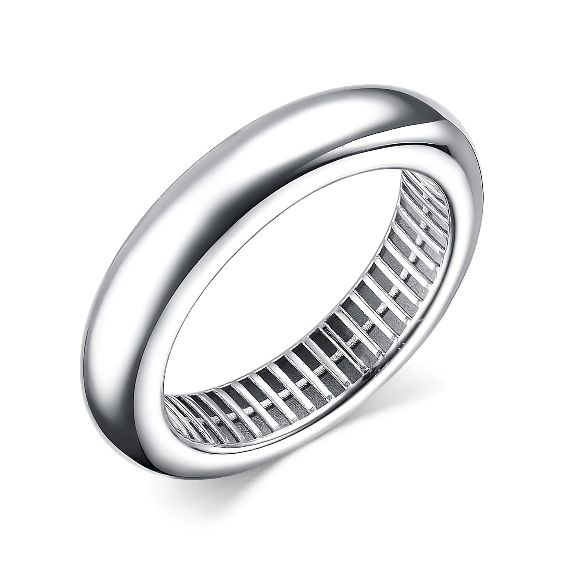 Кольцо из серебра 925 без вставки