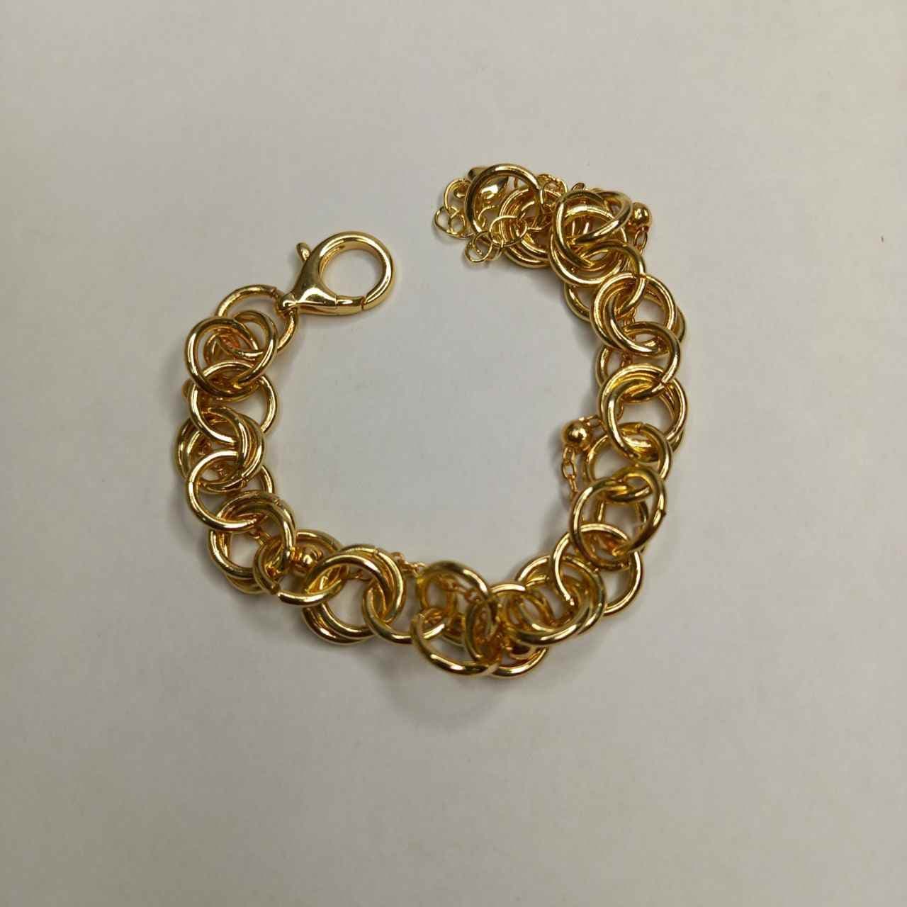 Браслет декоративный из стали без вставки