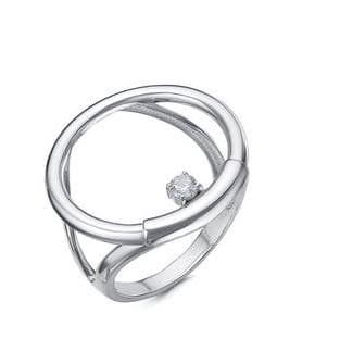 Кольцо из серебра 925 с фианит