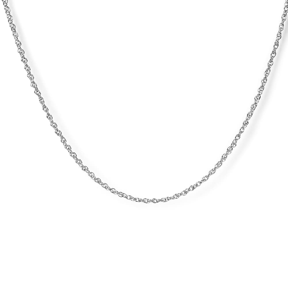 Колье из серебра без вставки